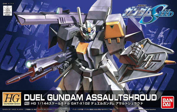 HG Duel Gundam Assault Shroud 1144